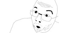 beard glasses shocked soyjak terrified variant:foodson variant:unknown // 1280x720 // 43.0KB
