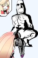 anus arm ass biting_lip black_sclera broly_culo charlie_morningstar clothes creepy demon evil full_body glasses hand hat hazbin_hotel judaism kippah leg meta:pornographic_content nsfw ominous penis pubic_hair shadow smile soyjak spindlehorse_toons stubble subvariant:hornyson testicles variant:cobson vein veiny_cock vivziepop // 1250x1884 // 531.6KB