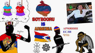 armenian_eternity_symbol armenigger armeniggers beanie bloodshot_eyes cross emmanuel_macron flag:armenia flag:artsakh flag:azerbaijan flag:turkiye gun hanging holy_water jewish_nose leg low_quality open_mouth purple_hair red_sclera rope shitskin skirt squatting subhumans subvariant:jartycuck subvariant:wholesome_soyjak syringe text thought_bubble traditional_armenian_hat trend:jartycuck unibrow vantablack_skin variant:bernd variant:chudjak variant:gapejak yellow_sclera // 1920x1080 // 103.7KB