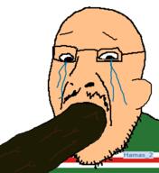 HAMAS_2_IS_A_OBESE_MUTT_SHITSKIN Hamas_2(namefag) bbc black_skin blowjob chechen chechenigger chechenroach chechnya crying flag flag:chechnya glasses meta:pornographic_content mustache nsfw open_mouth penis soyjak star stubble variant:jimmyjak white_skin // 486x530 // 56.5KB