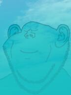 blue calm cloud mist relaxed sky variant:impish_soyak_ears // 598x800 // 372.4KB