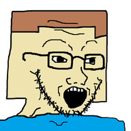 brown_hair clothes glasses hair minecraft open_mouth soyjak square_head steve_(minecraft) stubble variant:soyak video_game white_skin // 792x800 // 16.8KB
