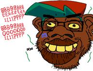 beep blue_hair boop boyfriend_(friday_night_funkin') brown_skin bug fly fnf_pedo friday_night_funkin' nas:tyrone nigger red_hat series:esl_pedo_league sheeeit shitskin stink_lines subvariant:chudplier tyrone variant:chudjak variant:markiplier_soyjak yellow_eyes yellow_teeth // 501x383 // 97.8KB