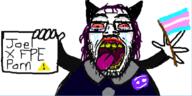 bloodshot_eyes cat_ear crying discord fpe_chink_pedo_nigger fundamental_paper_education holding_object tranny transgender_flag variant:bernd // 1060x531 // 345.9KB
