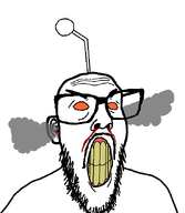 antenna blood blood_from_mouth blood_on_face body clenched_teeth ear earbleed eyebrows eyes glasses gums mustache nose nosebleed open_eyes reddit redditard smoke soyjak stubble teeth teeth_showing template variant:Leopold wrinkles // 568x652 // 24.1KB