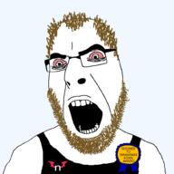 anime award beard bloodshot_eyes coomer doujinshi glasses gooner hair nhentai nsfw series:coomers_&_gooners variant:cobson // 1000x1000 // 83.7KB