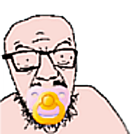 angry baby babyjak bald caca glasses pacifier stubble variant:soydult // 477x491 // 189.2KB