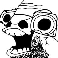 emplemon glasses open_mouth stubble variant:unknown // 900x900 // 19.7KB