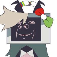 blond bow flag fundamental_paper_education nigeria robot ruby_fpe subvariant:wholesome_soyjak trend:aryan variant:gapejak // 800x800 // 26.4KB