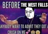 closed_mouth deep_fried emoticon glasses hair irl_background j_cole text the_west_has_fallen variant:chudjak // 720x514 // 174.8KB