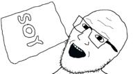 bag glasses open_mouth soy soyjak stubble text variant:msgjak // 2048x1148 // 96.5KB