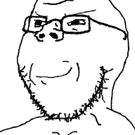 closed_mouth glasses looking_up neck nod smug stubble variant:soyak yes // 600x800 // 25.2KB