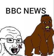 2soyjaks bbc bbc_news blacked british_broadcasting_corporation meta:tagme subvariant:feralnigger variant:feraljak variant:soyak // 196x206 // 26.0KB