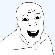 happy meta:nas nas open_mouth series:nasified_soyjaks template variant:feraljak variant:wojak white_skin wojak // 1025x1025 // 17.2KB