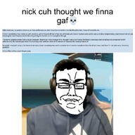 ascence_(user) biting_lip chud cringe glasses headphones hoodie ishowspeed joel_(user) meta:namefags please_speed_i_need_this soyjak subvariant:chudjak_front text variant:chudjak // 1000x1000 // 460.3KB
