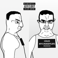 album_cover chud mugshot music parental_advisory shadow subvariant:chudjak_front traced variant:chudjak white_background yg_(rapper) // 1024x1024 // 347.5KB