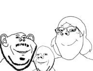 family jewish_gapejak_propaganda series:imp_&_gape subvariant:felix subvariant:gapejak_female subvariant:wholesome_soyjak variant:gapejak variant:impish variant:impish_soyak_ears // 1068x821 // 162.4KB