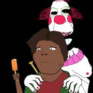 clown killer_klowns_from_outerspace subvariant:hornyson subvariant:shoyta variant:cobson variant:gapejak // 1000x1000 // 185.5KB