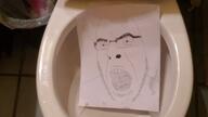 animated glasses internet_is_leaking irl open_mouth paper piss sound soyjak stubble toilet variant:cobson video // 1920x1080, 45s // 10.2MB
