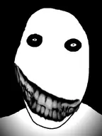 black_background horror no_glasses no_nose smile teeth variant:gapejak white_pupils white_skin // 600x800 // 87.1KB