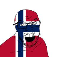 angry bouvet_island country flag glasses jacksepticeye looking_at_you mustache open_mouth soyjak stubble teeth variant:feraljak youtube // 1500x1500 // 23.1KB