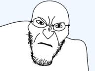 hybrid series:fusionjaks splice subvariant:neutralplier variant:angry_soyjak variant:markiplier_soyjak // 1600x1196 // 32.4KB