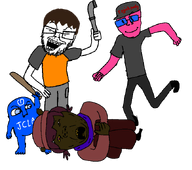 bat beating doll_(user) jimbo_(namefag) jimboclittyleakagearchive_(namefag) jimbocreature meta:namefags pipe subvariant:condiment transparent_background variant:alicia variant:feraljak variant:soyak // 667x592 // 89.2KB