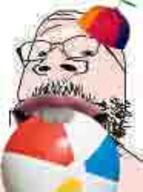 baby babyjak ball clothes glasses hat propeller_hat small_eyes soyjak stubble variant:gapejak white_skin wholesome // 93x125 // 5.3KB