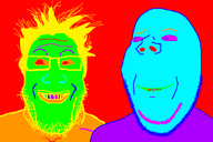 animated are_you_soying_what_im_soying bald color colorful epilepsy seizure variant:gapejak variant:markiplier_soyjak // 1200x800 // 218.0KB