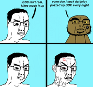 angry blue_background horny olgol_(bnwo_advocate) olgol_(subhuman) olgol_(user) shitskin subvariant:hornygolstein subvariant:hornyson subvariant:olgolstein subvariant:spadeson text variant:chudjak variant:cobson white_skin // 1500x1400 // 210.6KB