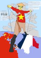 asian china chud flag:china flag:france flag:united_states flag:vietnam france gook pol_pot rice_hat soy soyjak the_rhodes_colossus vietnam vietnamese yellow_skin // 5605x7938 // 5.4MB