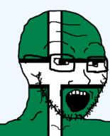 british devon england flag flag:devon glasses hair looking_to_the_right open_mouth soyjak stubble teeth united_kingdom variant:soyak // 644x800 // 14.6KB