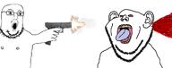 ack bald beard blood bloodshot_eyes dead ear execution glasses gore gun isis open_mouth pistol series:norwegian_takes_revenge_on_swedejak_for_throwing_poop_at_his_wife shooting stubble variant:impish_soyak_ears variant:norwegian white_skin // 1920x764 // 249.7KB