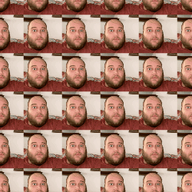 2019 3dgifmaker animated beard closed_mouth clothes ext=gif fat fat_duel glasses irl open_mouth red_tshirt schizo soyboy subvariant:fatjak_irl tshirt variant:fatjak // 250x250 // 479.2KB