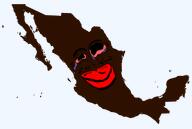 big_eyes big_lips black_skin brown_skin eyes face glasses jartycuck lips map mexico red_eyes red_lips shitskin subvariant:jartycuck subvariant:patrick tear variant:chudjak // 1280x860 // 78.4KB