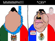 2soyjaks ack bull cactus country eagle flag flag:france flag:mexico flag:moldova france marx_glasses mexico modova moldova nikocado_avocado no_eyes no_mouth no_nose rope snake soyjak text variant:meximutt // 716x524 // 23.2KB