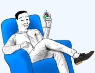 blue chair couch cup gem gemerald glass glasses ruby shoe smirk variant:chudjak // 2590x2000 // 1.9MB