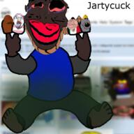 Warrior-Z(user) big_lips brown_skin jartycuck jartypedo lemon lemon_(user) spiderbait subvariant:jartycuck variant:bernd variant:chudjak variant:meximutt // 500x500 // 264.7KB