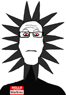 glasses hello_my_name_is_(sticker) marbles_(user) no_nose red_eyes red_pupils subvariant:neutralplier variant:markiplier_soyjak // 756x1072 // 44.1KB
