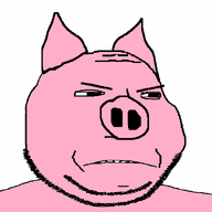 angry animal animated ear glasses open_mouth pig pink_skin soyjak stubble subvariant:massjak subvariant:wholesome_soyjak ukraine variant:gapejak // 600x600 // 19.5KB