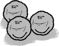 3soyjaks ball bouncing dust dust_bunny ext=webp smile stubble subvariant:impish_ball teeth variant:impish_soyak_ears // 1190x940 // 45.8KB