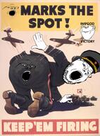 aircraft artist:sabiopajin ear meta:tagme poster propaganda rivalry series:imp_&_gape soldiers stubble user=sabiopajin variant:gapejak variant:impish_soyak_ears war warplane x_marks_the_spot // 2170x2925 // 6.0MB