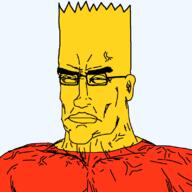 bart_simpson subvariant:perceptive_chud the_simpsons variant:chudjak yellow // 799x799 // 19.9KB