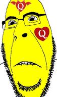 asian biting_lip glasses queen_of_hearts soyjak stubble subvariant:hornyson tattoo variant:cobson yellow_skin // 415x707 // 71.0KB