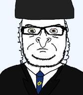 angry artist:toniylijani closed_mouth judaism kike orthodox_jew orthodox_rabbi payot rabbi series:kikejaks serious shtreimel stubble variant:seriousjak // 454x520 // 10.2KB