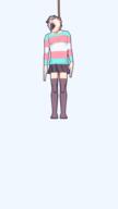 3d 3d_model animated artist:Gemmy_Nutz ext=gif flag:transgender_pride_flag hanging physics tranny troon troonella variant:bernd // 540x960 // 2.3MB
