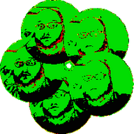 2019 3dgifmaker animated beard closed_mouth clothes distorted ext=gif fat fat_duel glasses irl open_mouth red_tshirt schizo soyboy subvariant:fatjak_irl tshirt variant:fatjak // 250x250 // 193.2KB