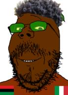 _skin africa afro black black_eyes broccoli_hair brown curly_hair dark fdl froot frootism frootist italy nigger wholesome // 450x625 // 142.3KB