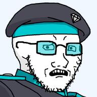 UID_138 badge beret clothes scared self_insert tinted_glasses uniform variant:soyak worried // 725x725 // 19.3KB