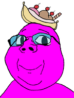 baby banana_split_ice_cream big_eyes child closed_mouth deformed distorted kid pink_skin quote series:deformed_baby_namefags subvariant:eduardo subvariant:wholesome_soyjak subvariant:wholyjak tinted_glasses variant:gapejak // 600x800 // 18.1KB